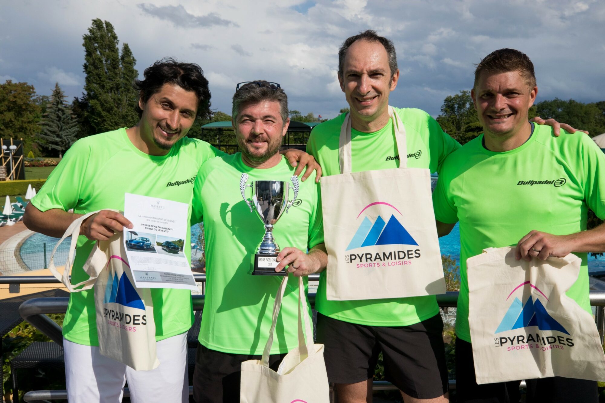 The FFT wins the Media Padel Challenge 2019