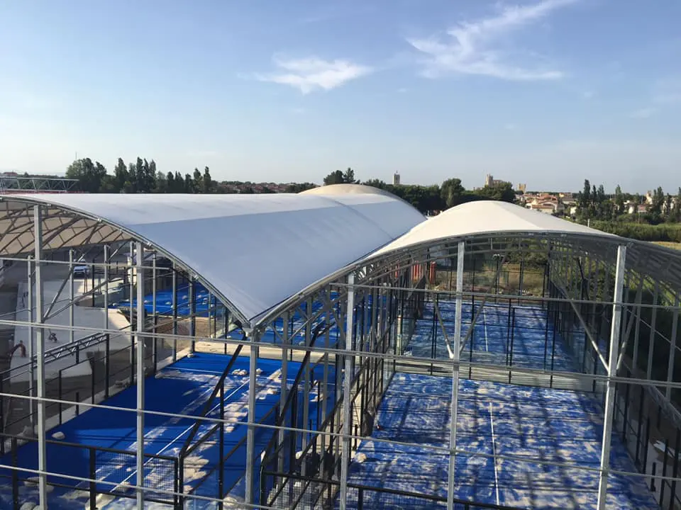 AREA PADEL CLUB NARBONNE takes shape