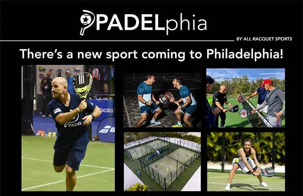 Du padel à Philadelphie