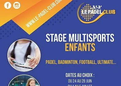 Stages de padel enfant – Le Padel Club