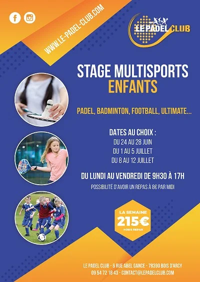 stage padel enfants | Padel Magazine