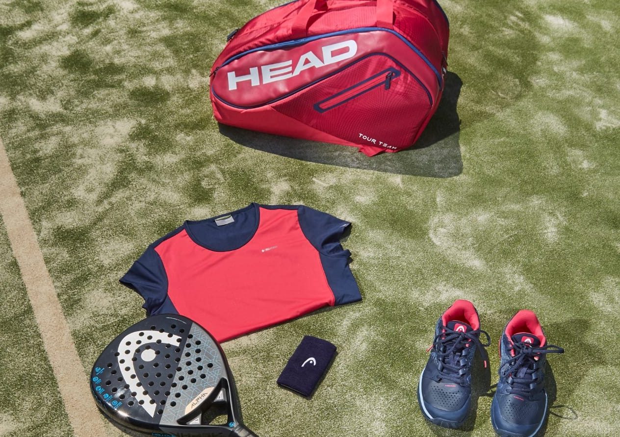 Style at padel in Head