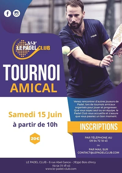 tournoi amical padel | Padel Magazine