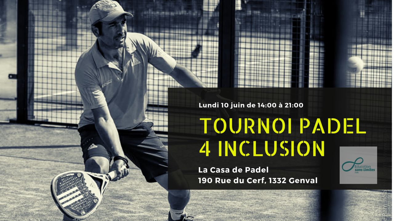 Want to play padel and support a good cause?