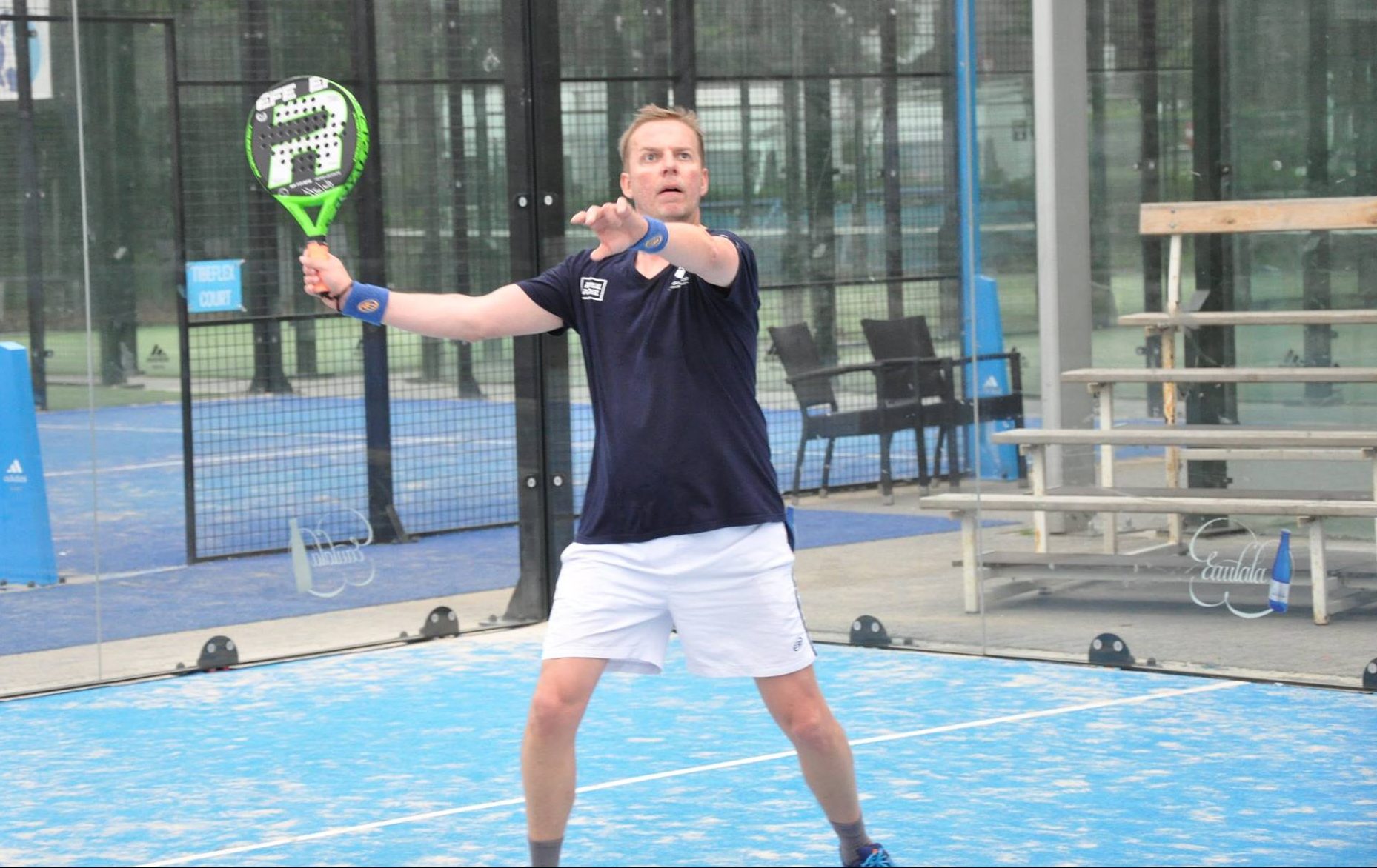 Philippe Werts - 3 million potential viewers on TV for padel