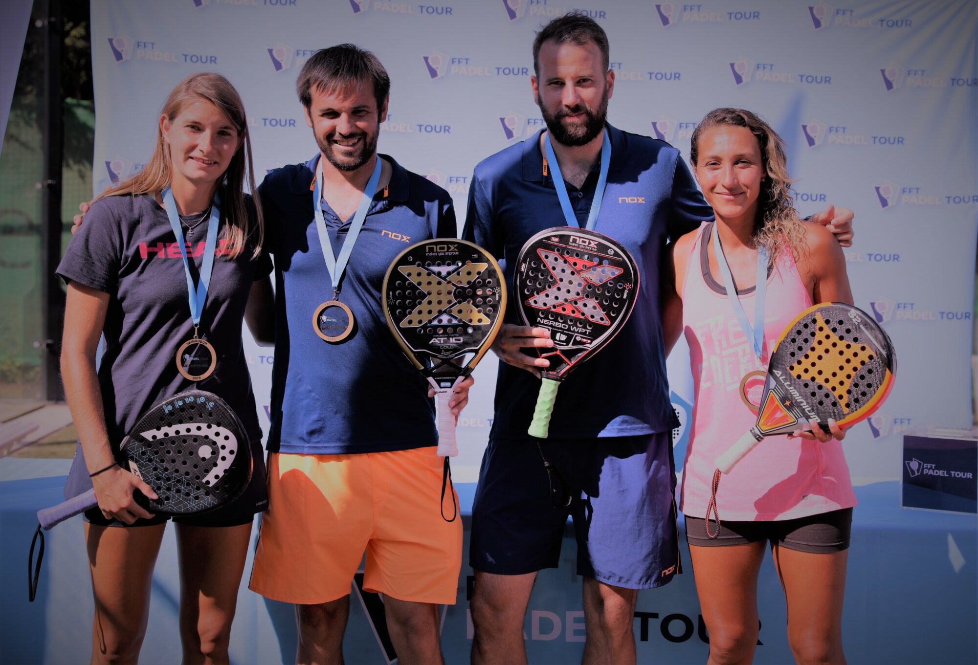 Collombon / Ginier – Maigret / Tison: In style at the FFT PADEL TOUR from Aix-en-Provence