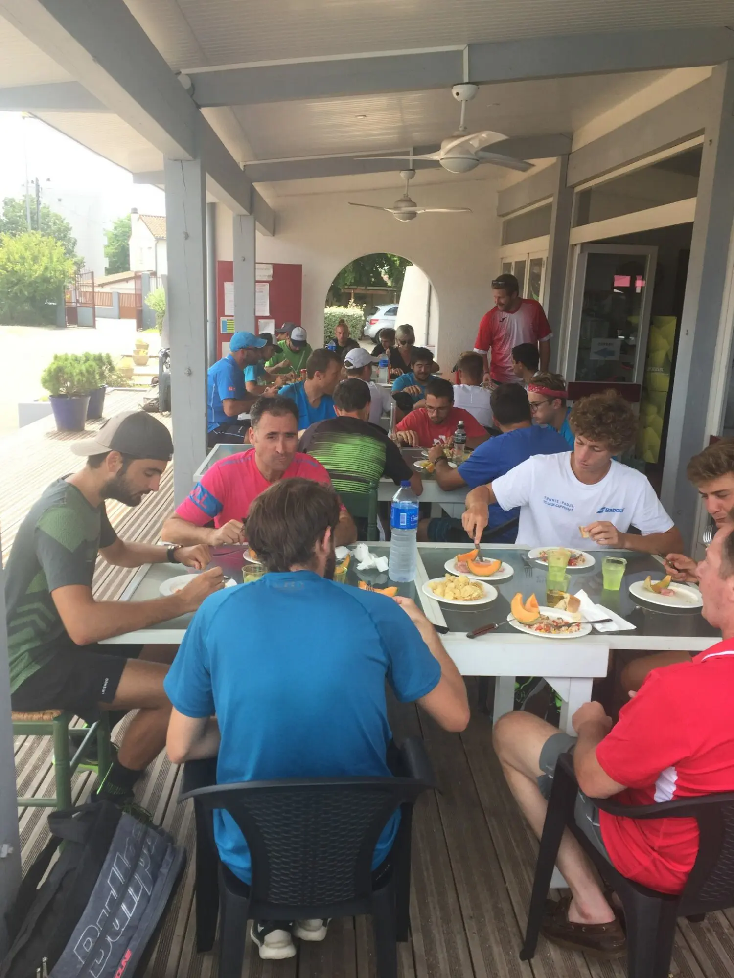 Tc Bordeaux repas | Padel Magazine