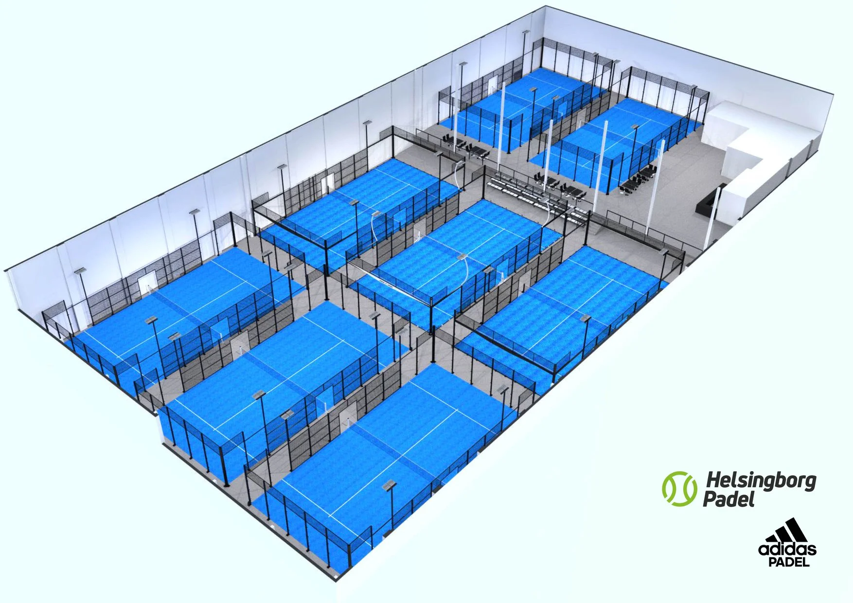 Helsingborg Padel – 13 pistas de padel