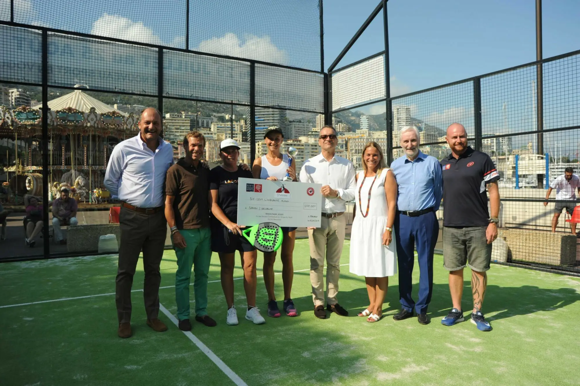 tennis padel soleil monaco | Padel Magazine