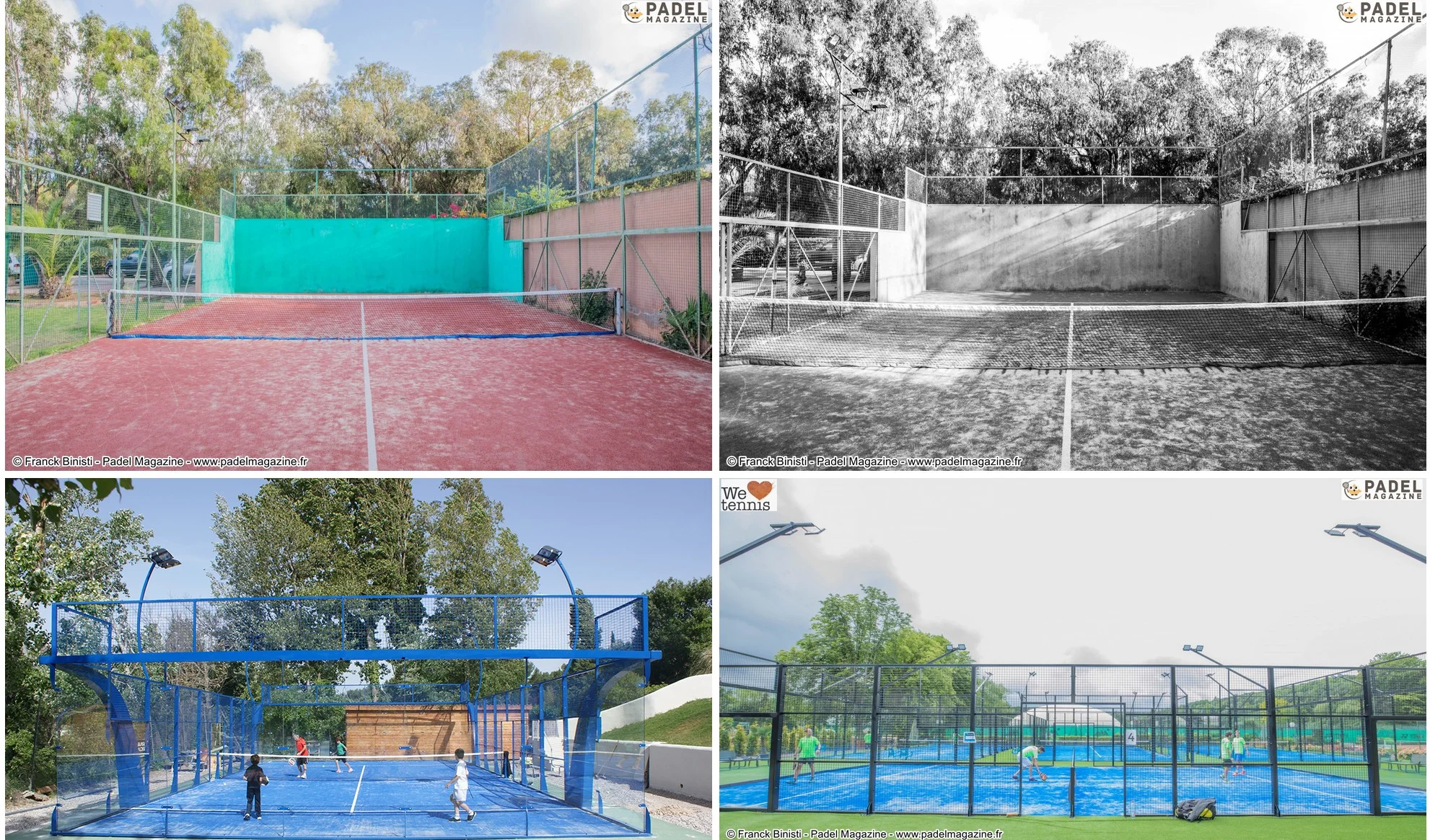 Terrain de padel : Vitre ou mur ?
