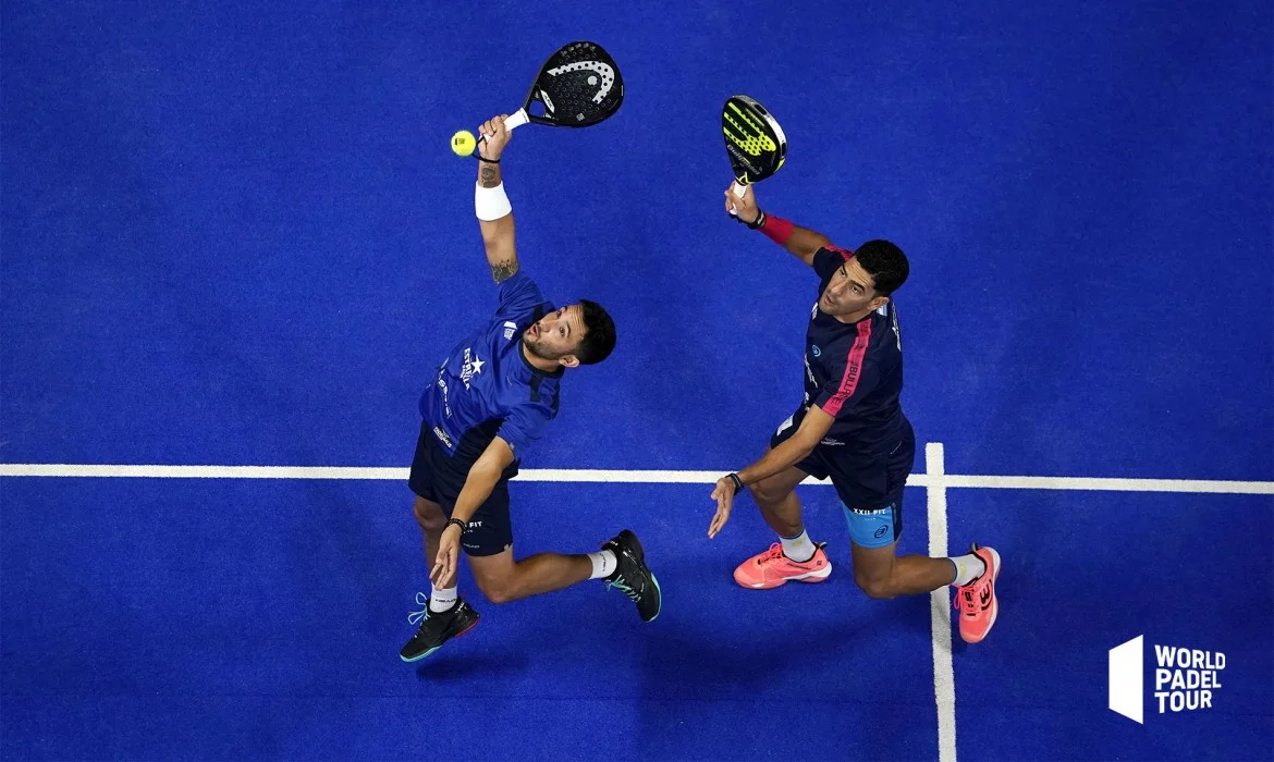 2 joueurs padel milieu sanyo-gutierrez-maxi-sanchez