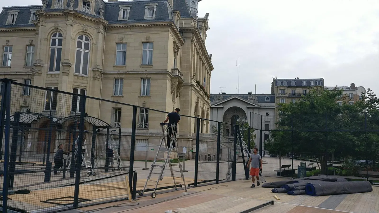 Asnières préparatifs | Padel Magazine