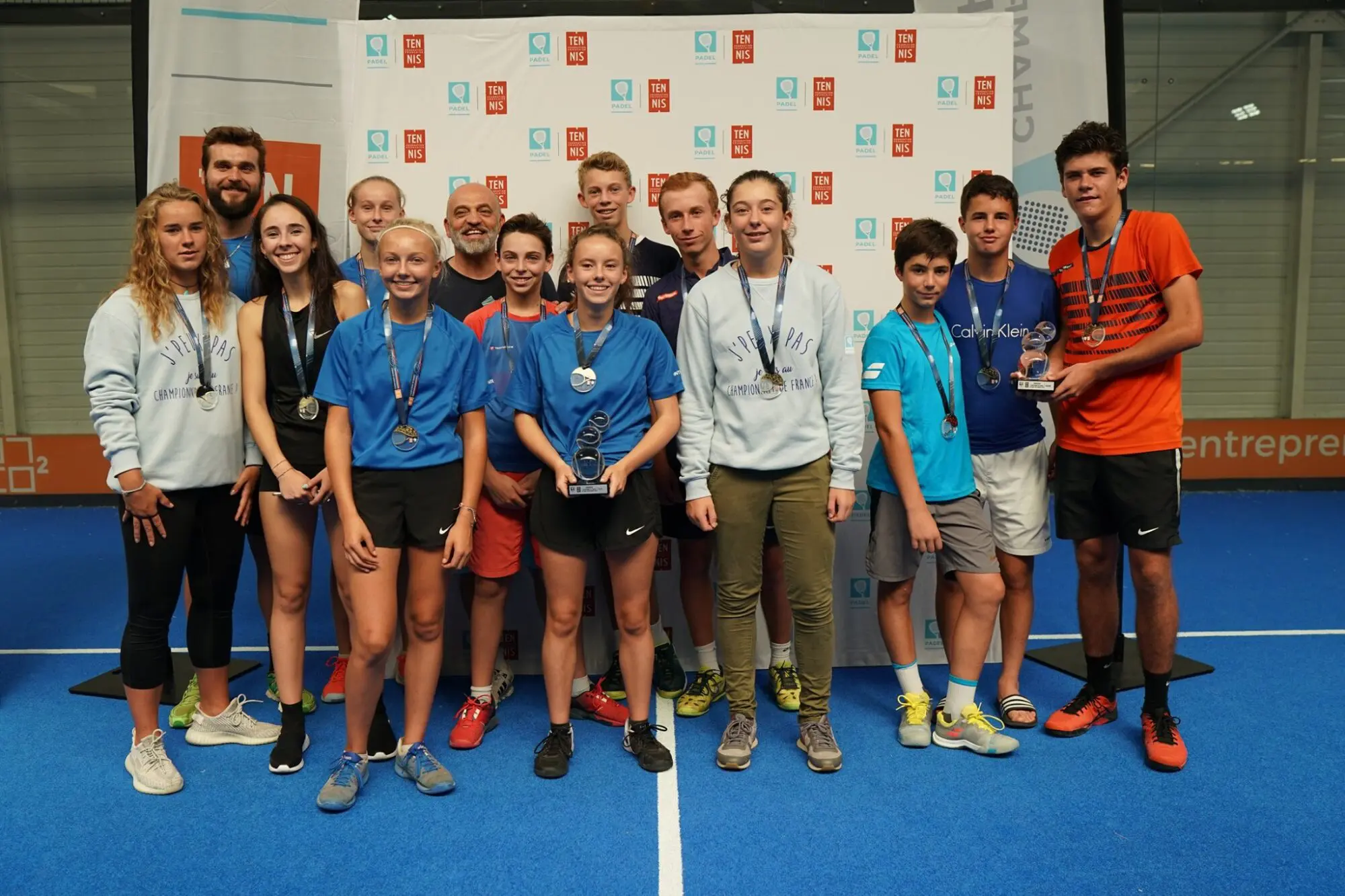 Haut-de-France et Occitanie Championnes de France de Padel Jeunes 2019