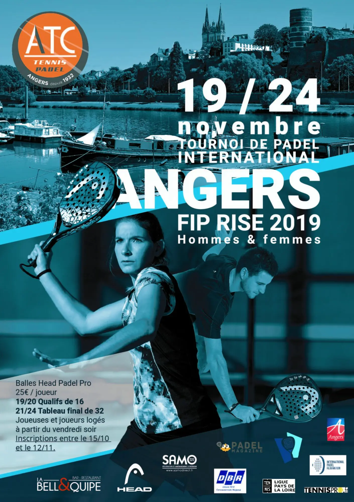 Photo affiche FIP RISE 2019 | Padel Magazine