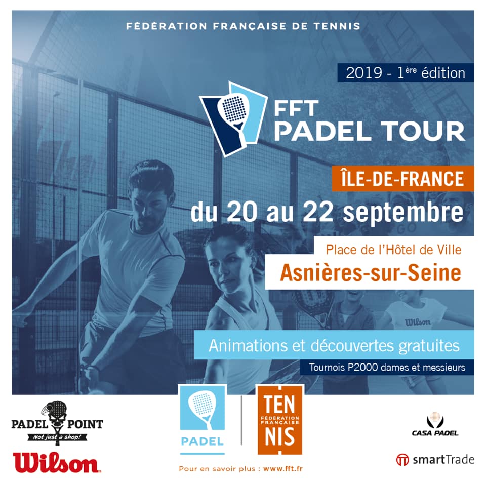 FFT Padel Tour île-de-France : Initiations padel