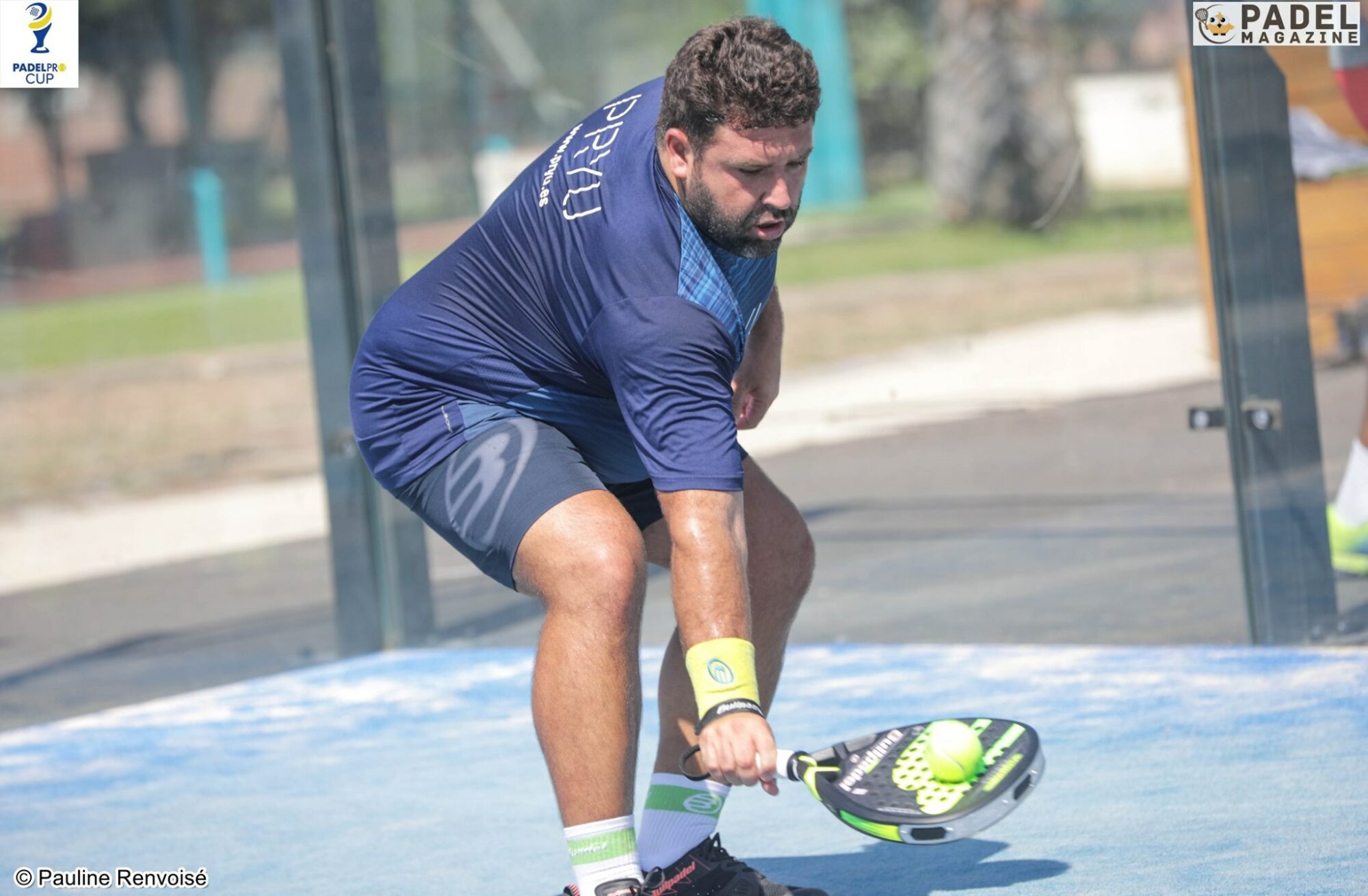 The lob, the essential of padel