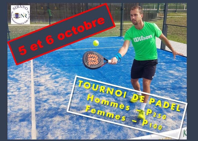 Open Padel Bailly Noisy: October 5 and 6
