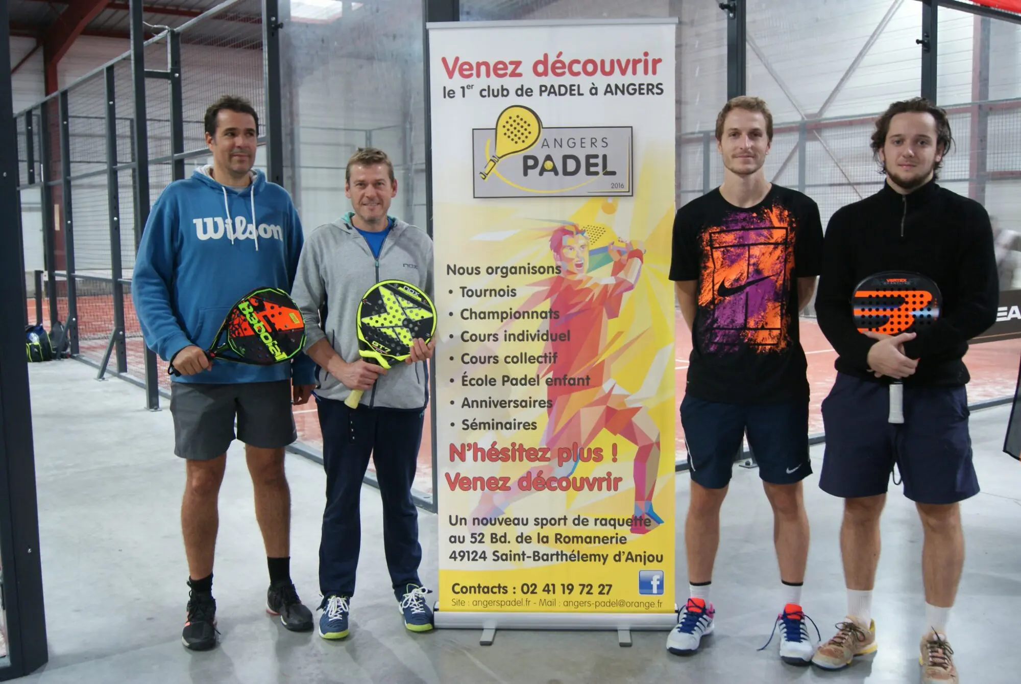 Angers Padel hommes | Padel Magazine