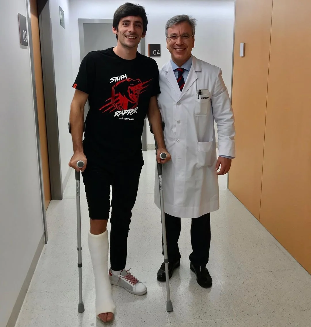 Stupa blessure cheville | Padel Magazine