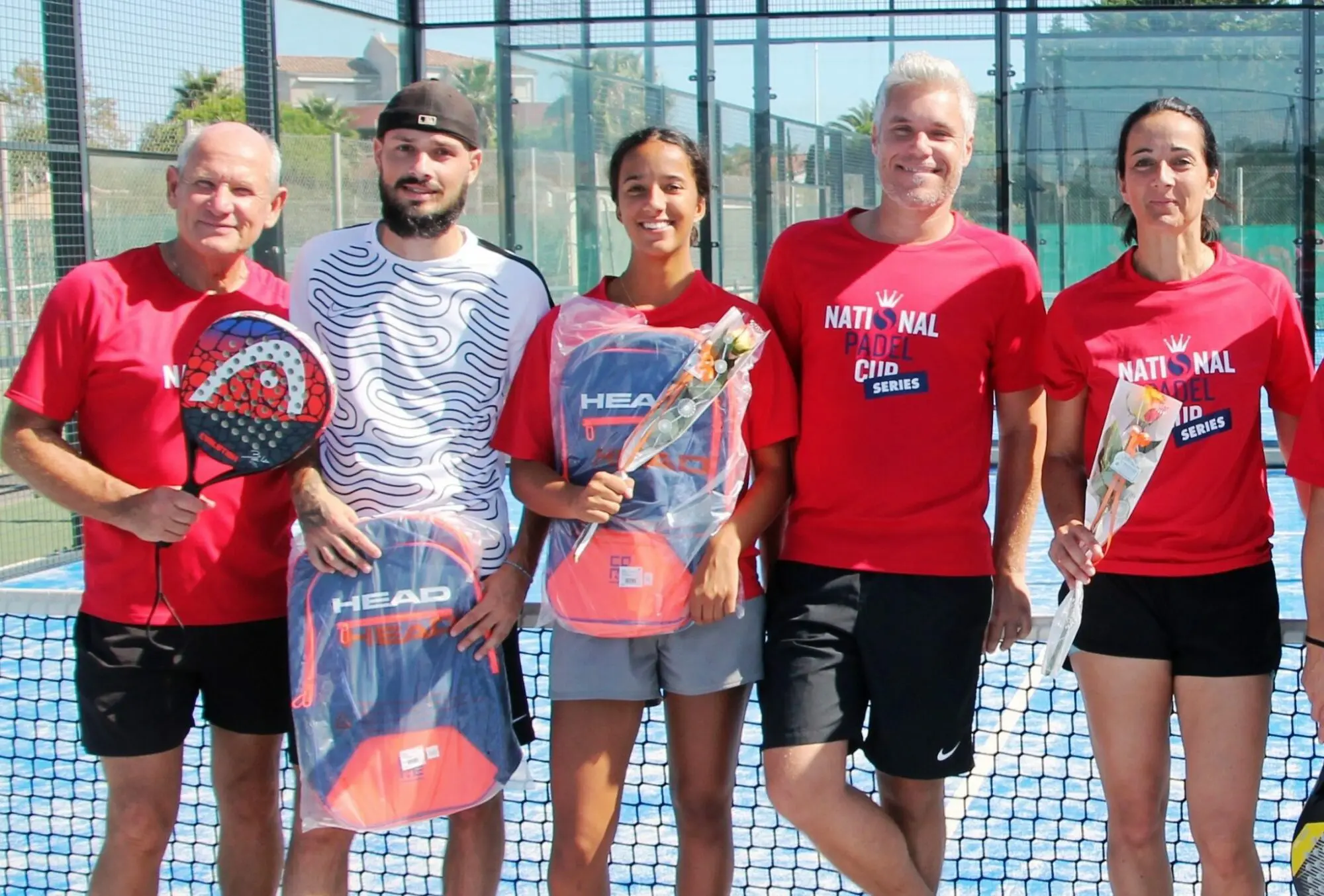 Wielcy zwycięzcy na National Padel Puchar w Valras Tennis i Padel.