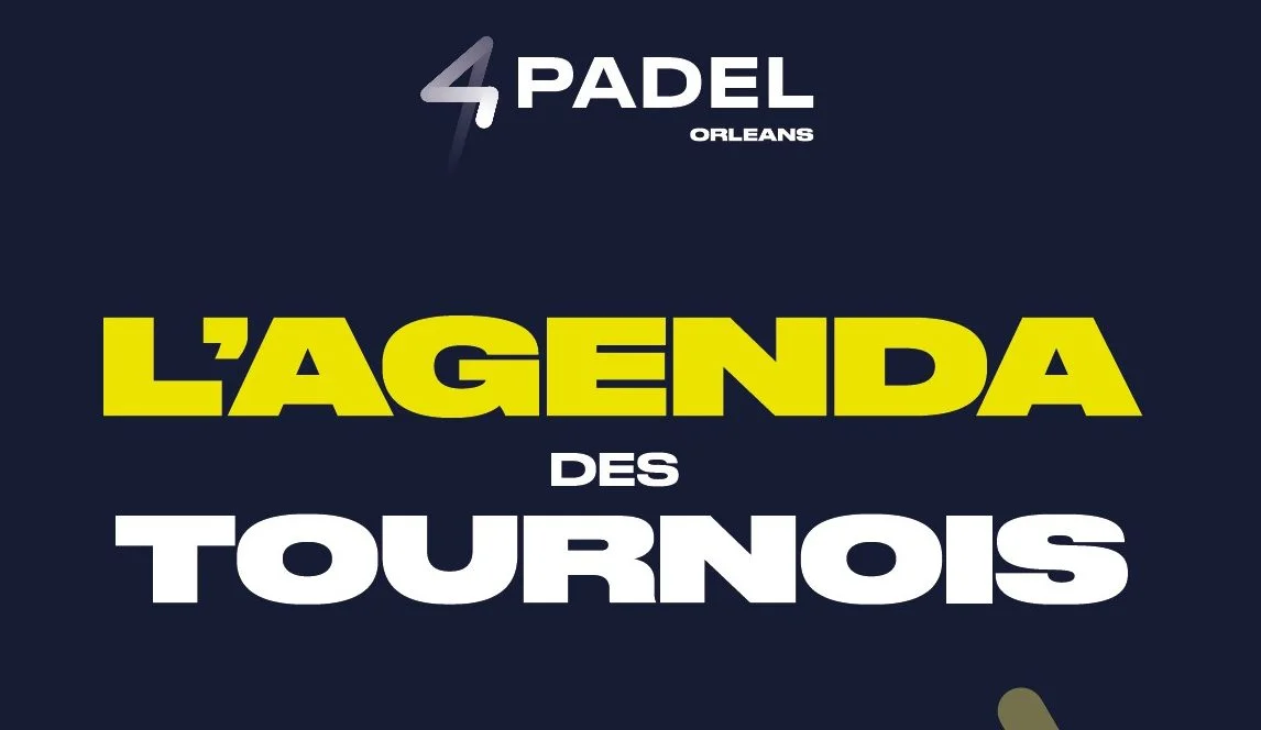 Demandez le calendrier 4Padel du mois de mars