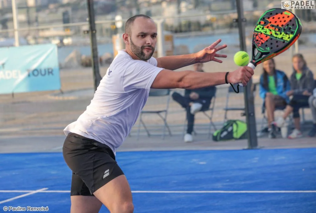 volée padel françois authier