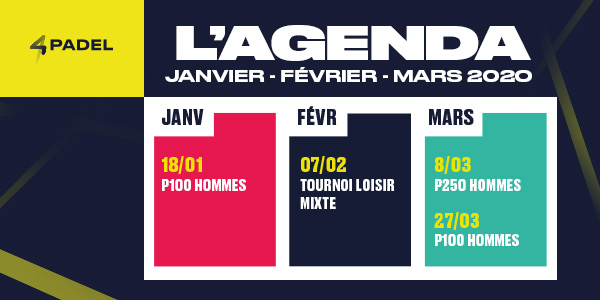 4PADEL Orléans: Busy schedule until March!