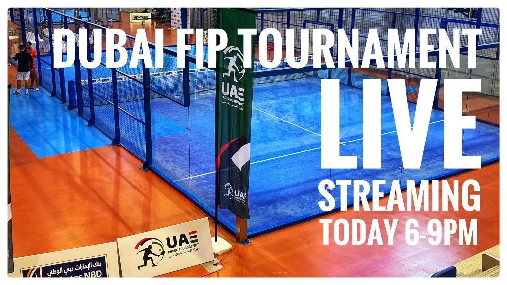 DUBAÏ FIP RISE – The Padel School – FINALE – TISON / MOREAU vs SCATENA / BERGERON