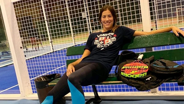 Garbiñe Muguruza au padel