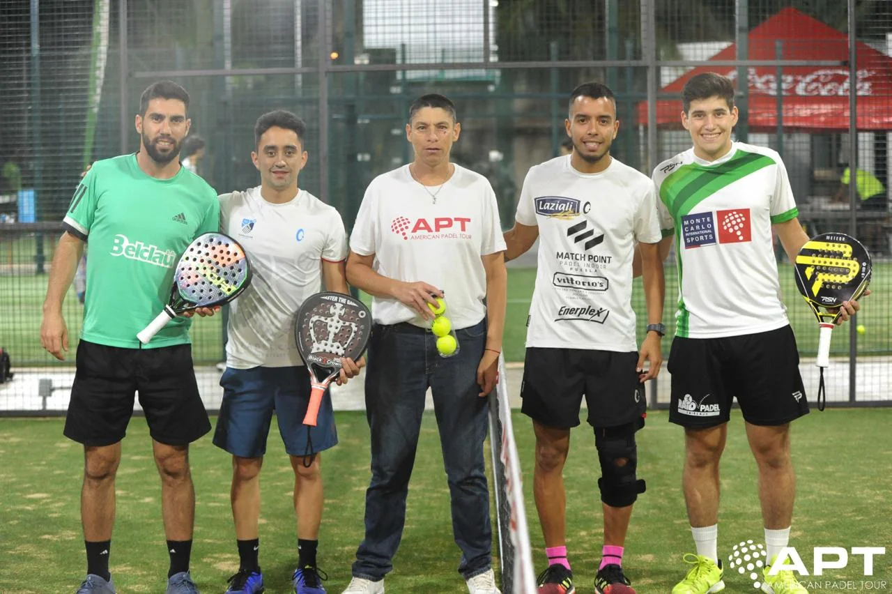 Maximiliano Sanchez Blasco americano padel passeio