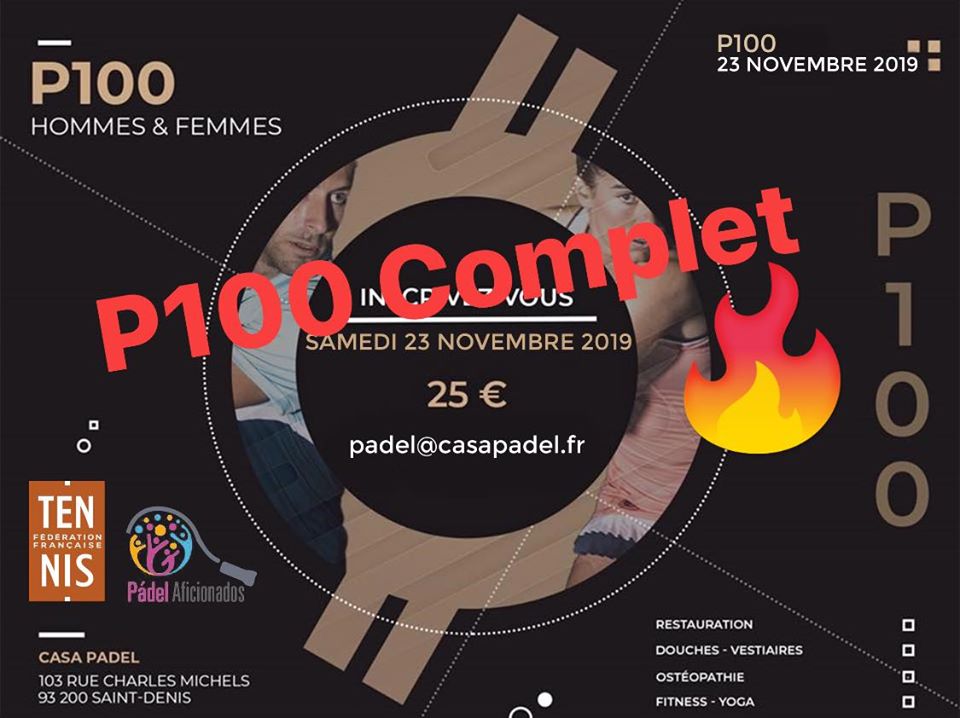 Casa Padel : Des tournois complets