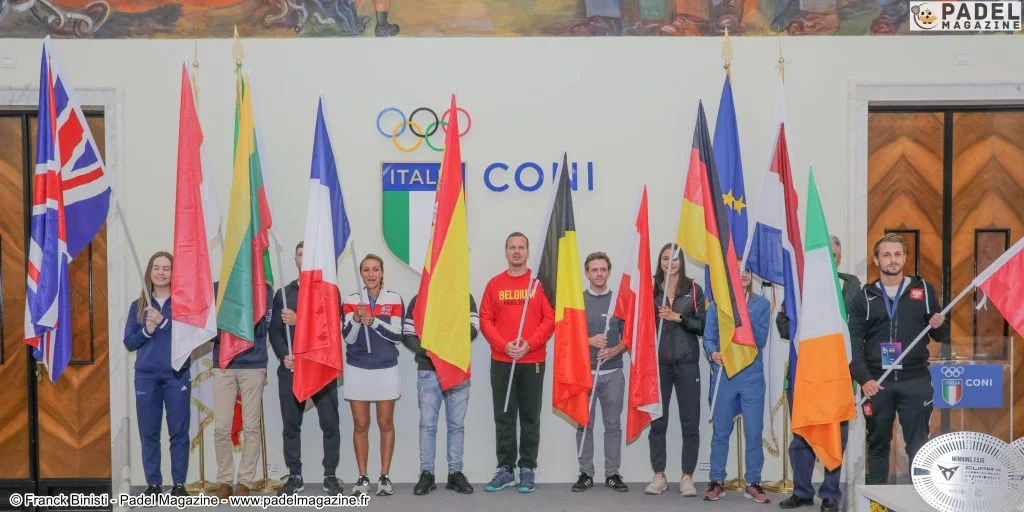 EUROPEAN PADEL CHAMPIONSHIP 2019 – 32e – Restivo / Rossi (ITA) vs David / Grandmont (MON) – Men