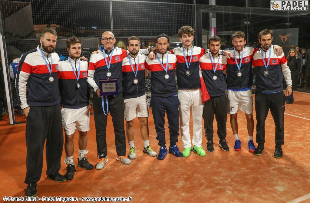 フランス：ヨーロッパの副チャンピオン padel 2019