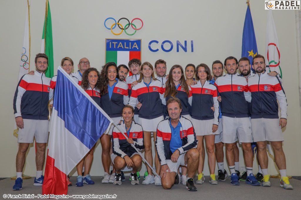 italie padel équipe 2019 rome