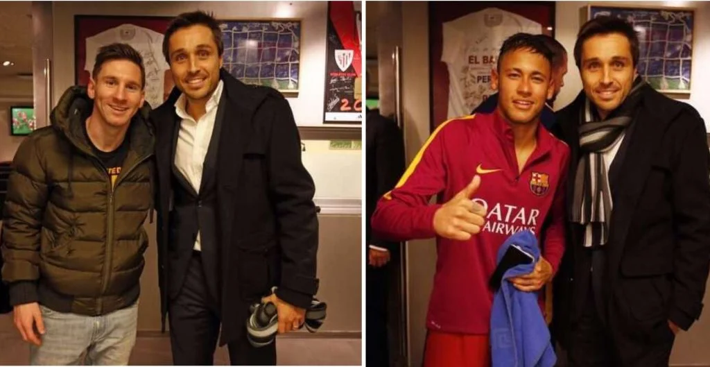 Bela avec les stars barcelonaises