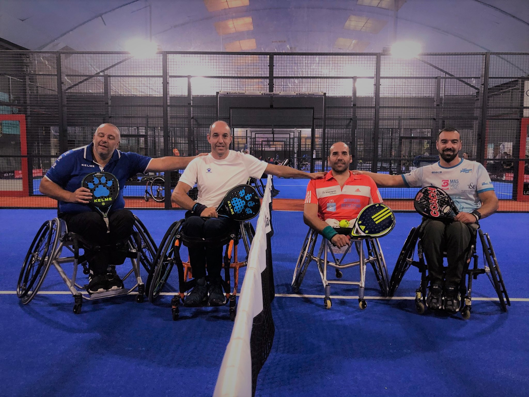 Le padel in wheelchairs - AWESOME