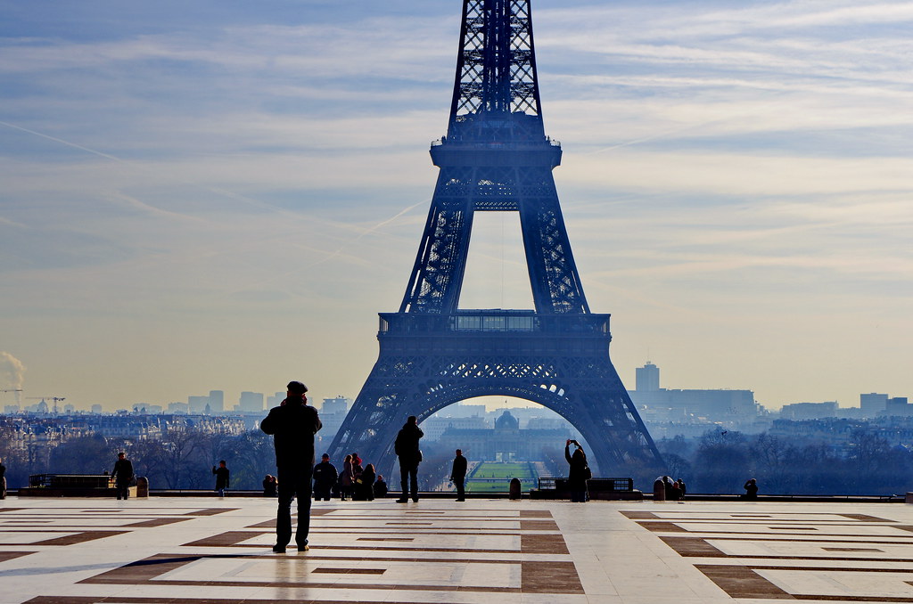 Een tentoonstelling padel naar de Eiffeltoren?