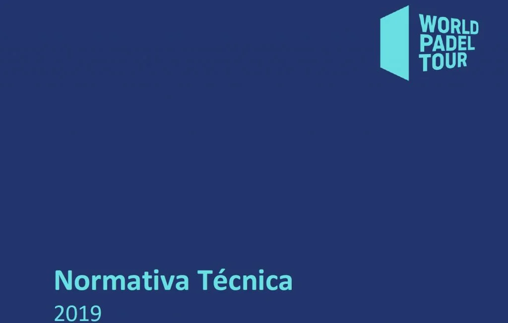 Règlement du World Padel Tour 2019
