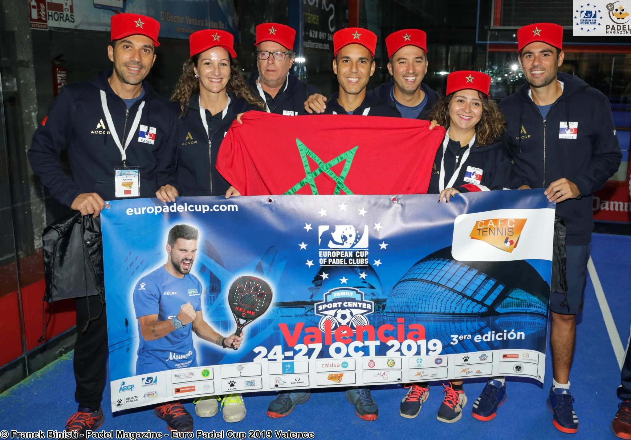 Il Marocco vince la sua prima partita internazionale di padel