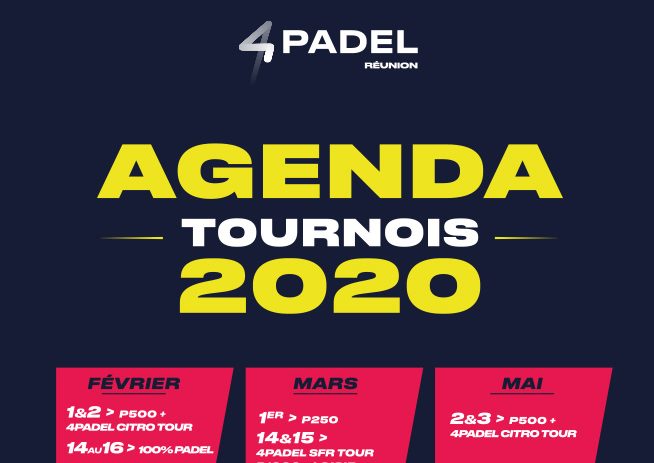 2020 : L’année du 4PADEL Réunion!