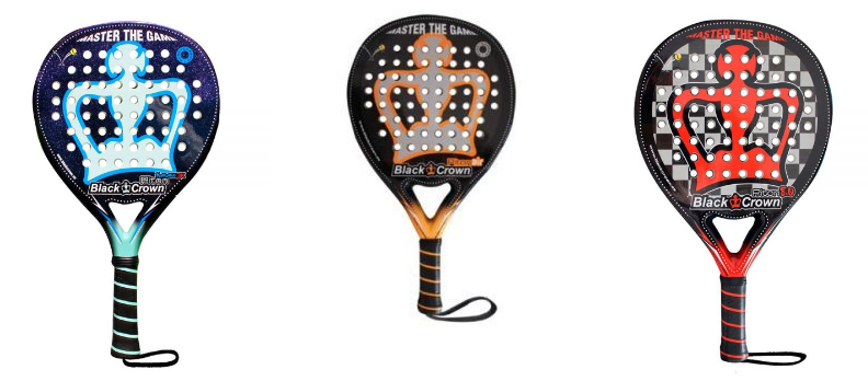 The 3 star rackets from home Black Crown