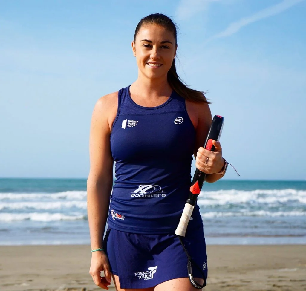Laura Clergue plage bullpadel | Padel Magazine