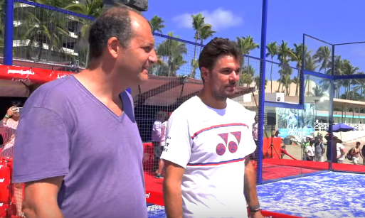 Wawrinka: ”Amerikkalainen Padel kiertue, upea tapahtuma ”