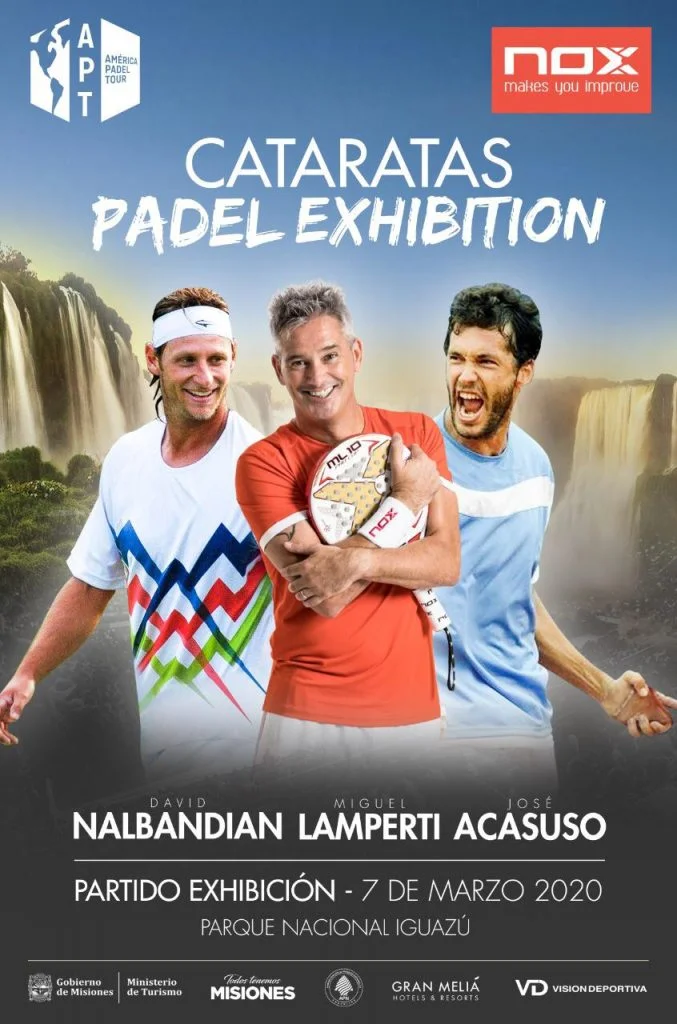Nalbandian lamperti acasuso cataratas | Padel Magazine