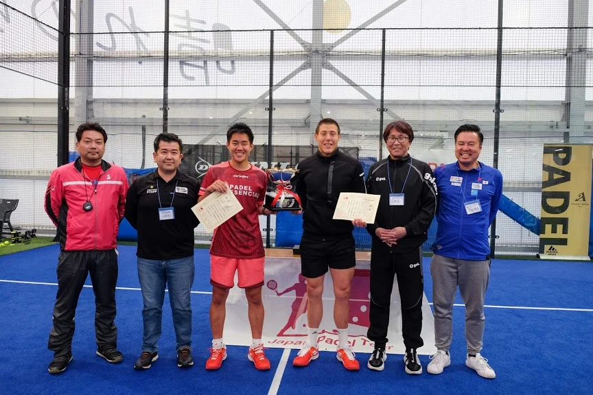 Vainqueurs Chiba Japon | Padel Magazine