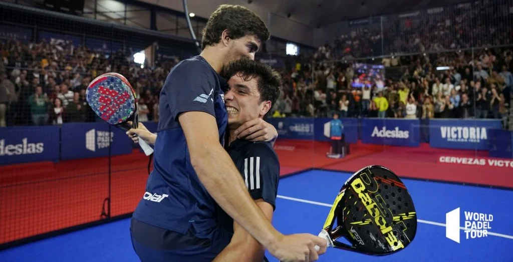 lebron galan victoire joie padel