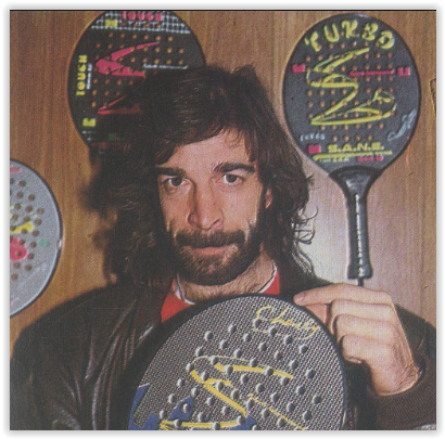 The anecdotes of Carlos Perez, inventor of the Eva mousse at padel