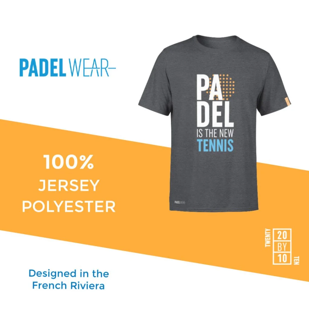 Blank Instagram t shirt twenty by ten | Padel Magazine