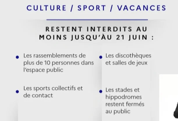 Les sports collectifs interdits au moins jusqu’au 21 juin