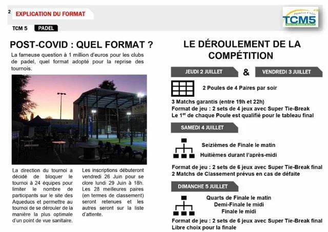 LES PIPES P500 Tournoi de padel TCM5 | Padel Magazine
